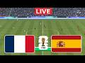 France vs Spain LIVE | FIFA World Cup 2026 | Full Match Streaming | FC 26 Gameplay Simulation