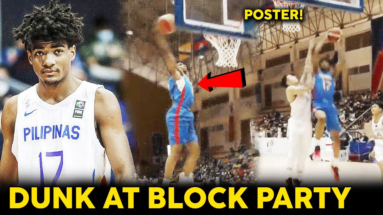Nag 'SHOWTIME' ang 18 year-old Highflyer na si Lebron Lopez! nag DUNK at BLOCK Party!