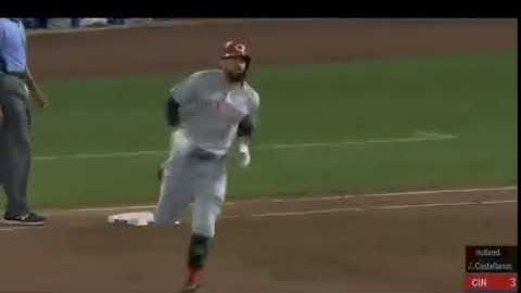 A Drive Into Deep Left Field by Castellanos