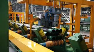 Superworker R&D fully automatic strapping machine for round welding pipes