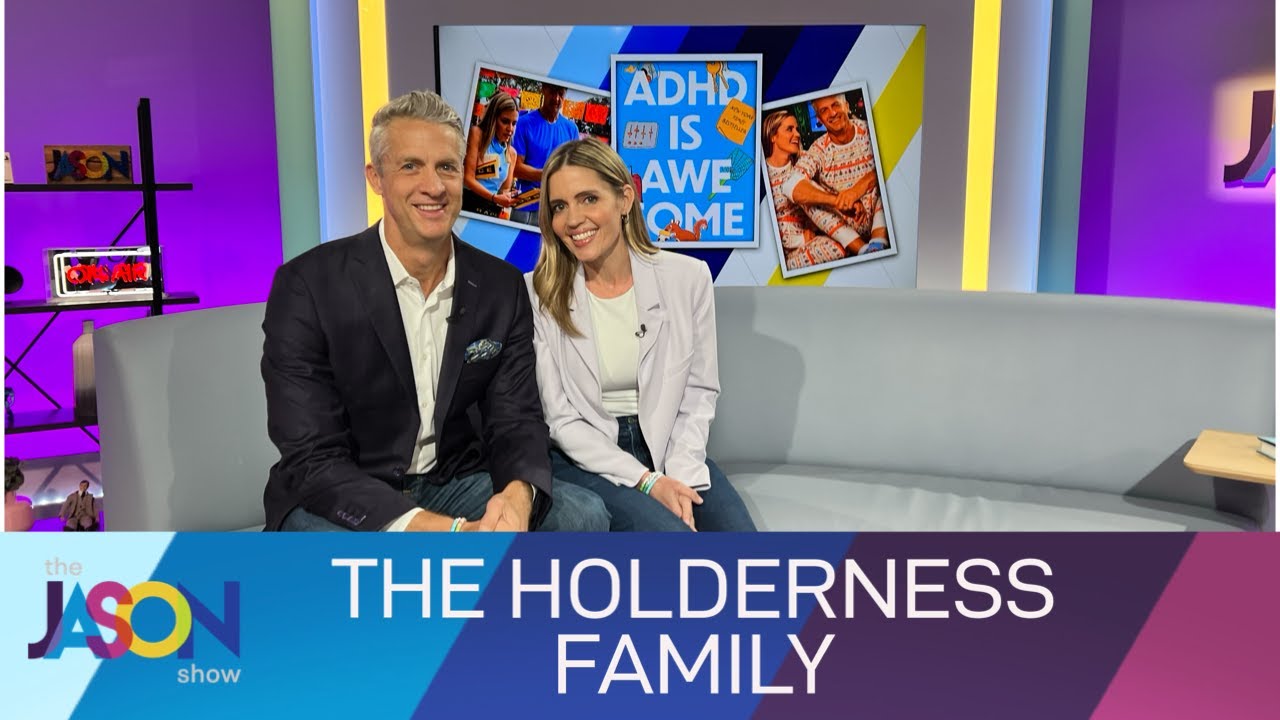 Penn & Kim Holderness talk ADHD, viral videos & more YouTube