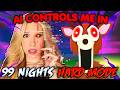 AI CONTROLS ME on HARD MODE in 99 NIGHTS IN THE FOREST...