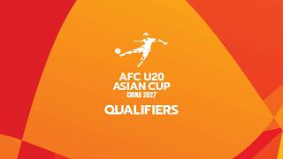 LIVE 🔴 Qualifiers Draw – AFC U20 Asian Cup China 2027™