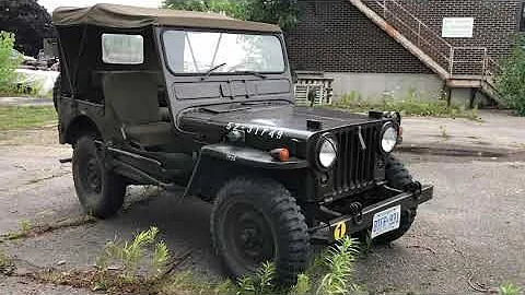 1952 Willys M38-Cdn Jeep Walkaround