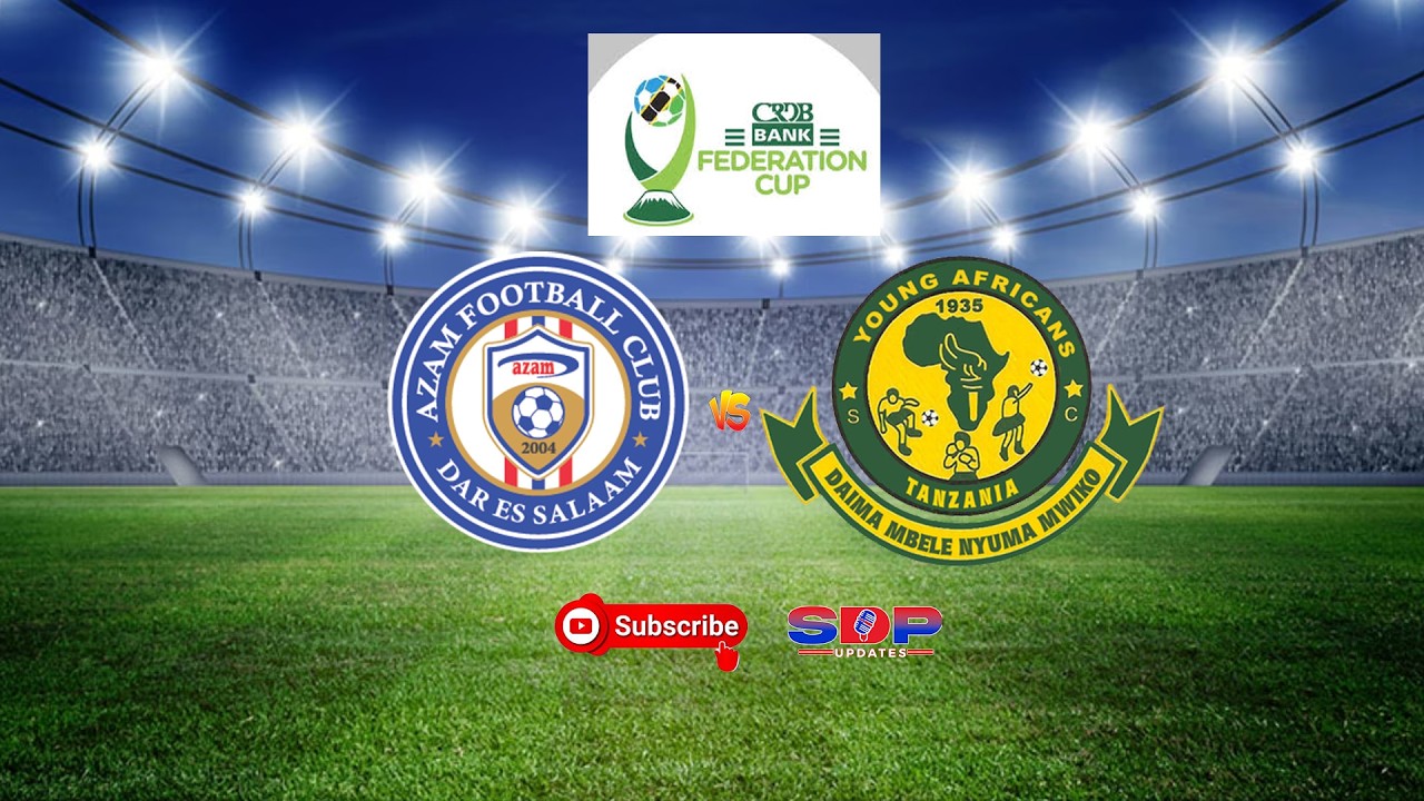 🔴#LIVE AZAM FC (3) (2) YANGA SC (NUSU FAINALI SHIRIKISHO)