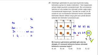 27. Soru 2025 Tyt Matematikardışık Sayı Problemizor