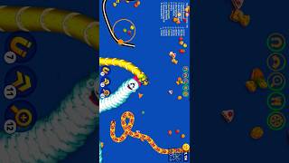 Wormszone Io snake game slither snake game #wormszone #shortsfeed #slithersnake #snakegame #shorts