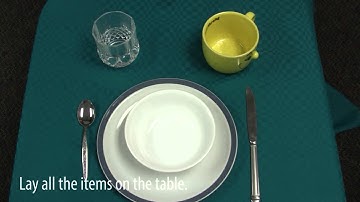 Science Snippets: Trick Tablecloth Experiment