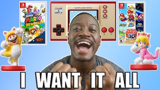 Super Mario Bros 35th Anniversary | I Want Everything