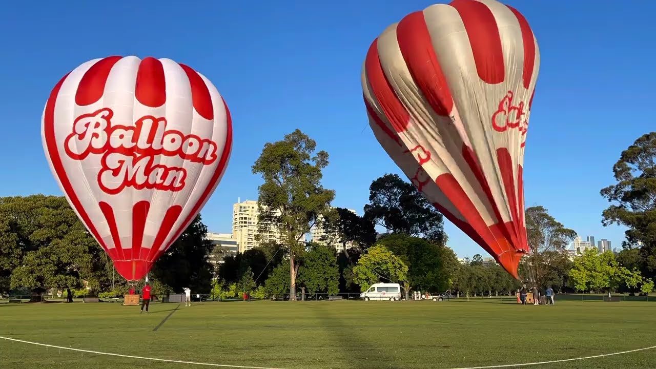 Melbourne’s best balloon flights with BalloonMan - the only VIP balloon company - @BalloonMan.