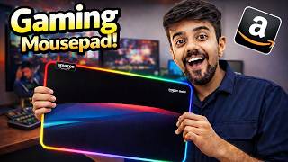 RGB Gaming Mouse Pad🔥Budget Setup Upgrade! | Amazon Basics