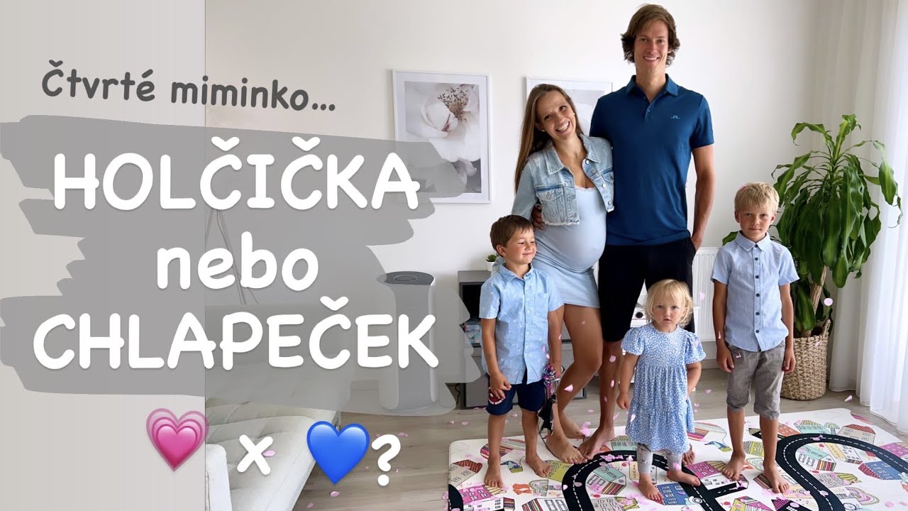 POHLAVÍ ČTVRTÉHO MIMINKA 💗 x 💙 | odhalení | Mimi&já