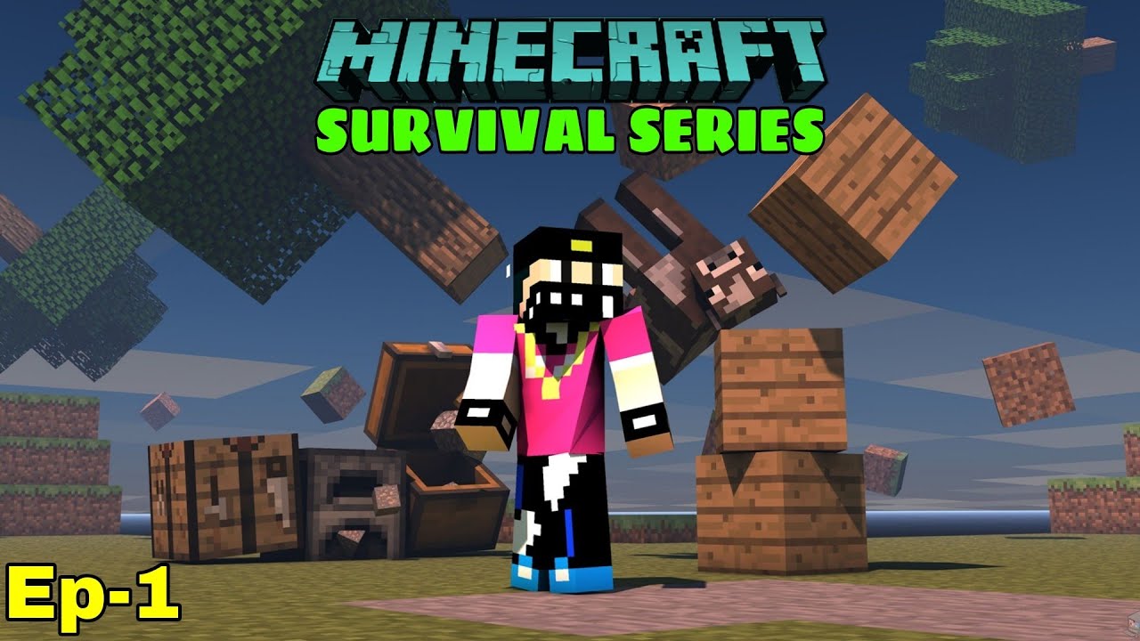 Minecraft Pe Survival Series EP-1 in Hindi 1.19 |A New Journey ...