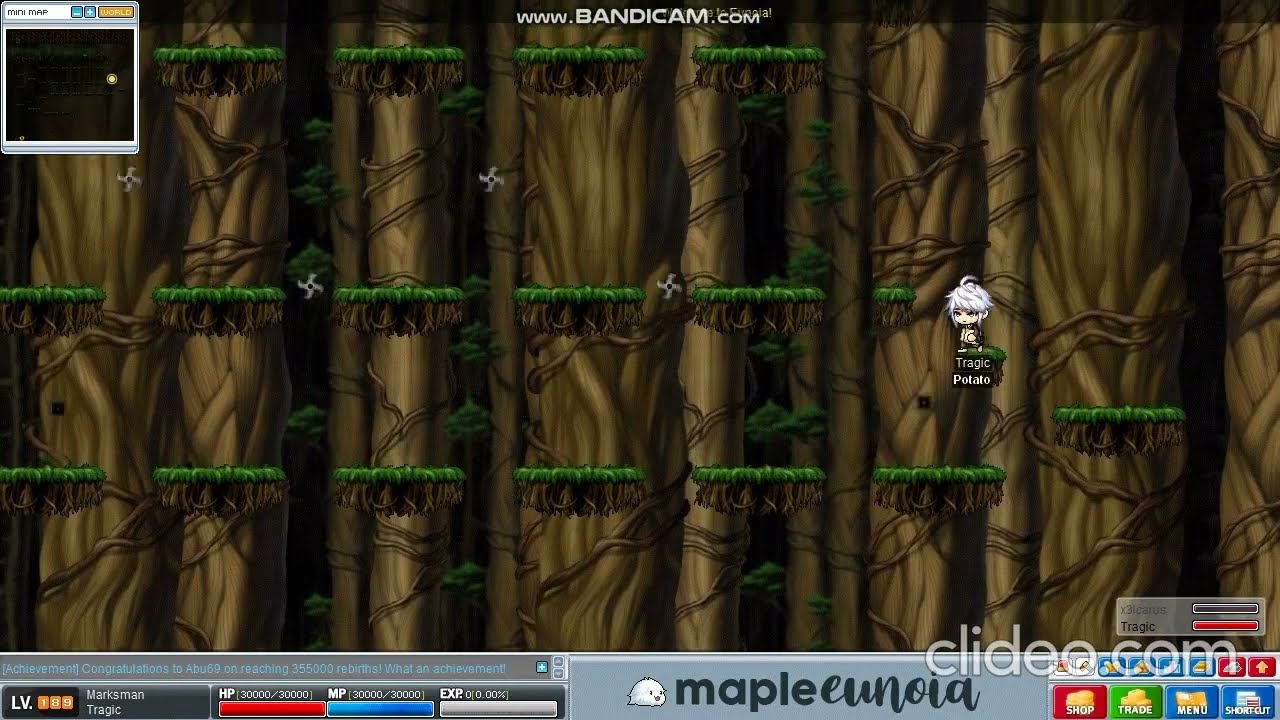 Maplestory【Deep Forest Of Patience 4】Jump  Quest