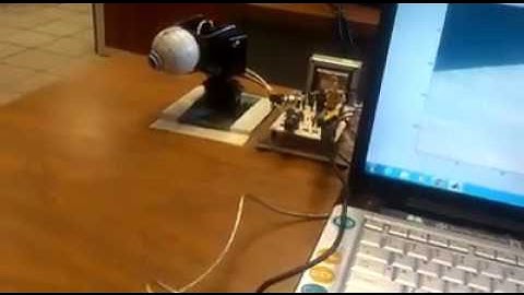 Tilt and Pan Camara. Seguimiento de una camara web a un objeto de color