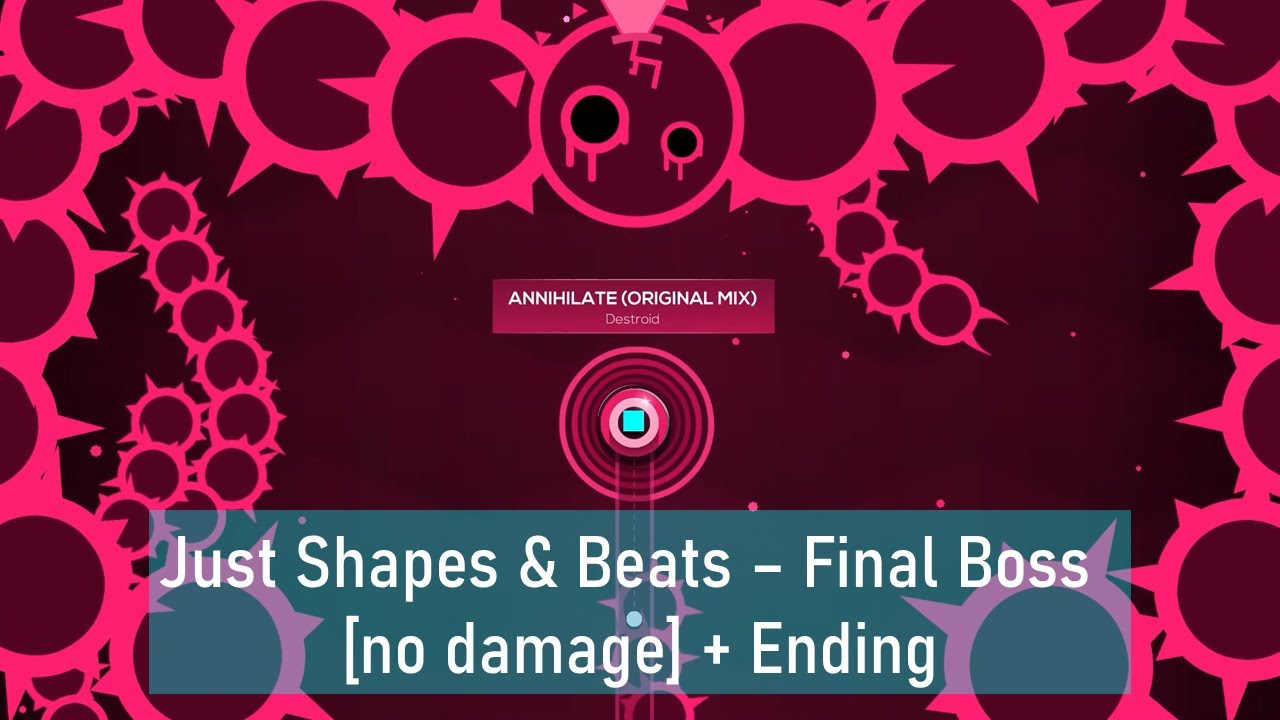 Just Shapes & Beats - Final Boss [ S rank, No Damage ] + Ending Scenes