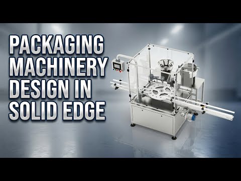 Packaging machinery Assembly in Solid Edge - Miniblock