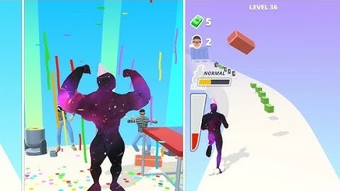 Muscle Rush: All Levels Gameplay Android, iOS New Update (Level 36)