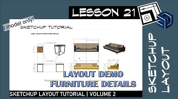 Sketchup Layout 21 - Speedbuild of a Karaoke/KTV Mini Bar Room