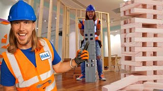 Building with Blocks | Handyman Hal builds blocks at Edventure