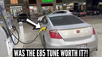 WAS THE E85 TUNE WORTH IT FOR THE ACCORD V6?! | 2008 Honda Accord V6 Build @abc.garage