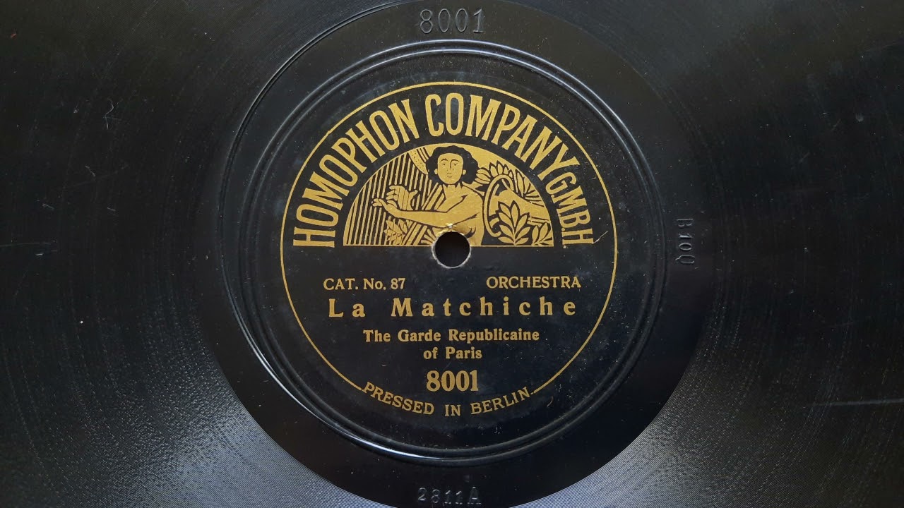 La Matchiche. Played by the Garde Republicaine of Paris