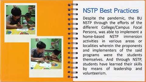 BU NSTP Office Best Practices