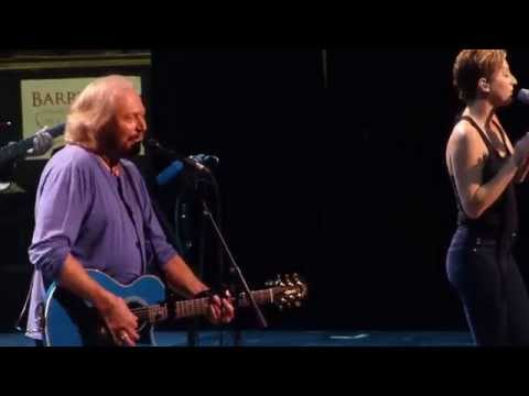 Stayin Alive Barry GibbWells Fargo Center Philadelphia 51914 Bee Gees Mythology Tour