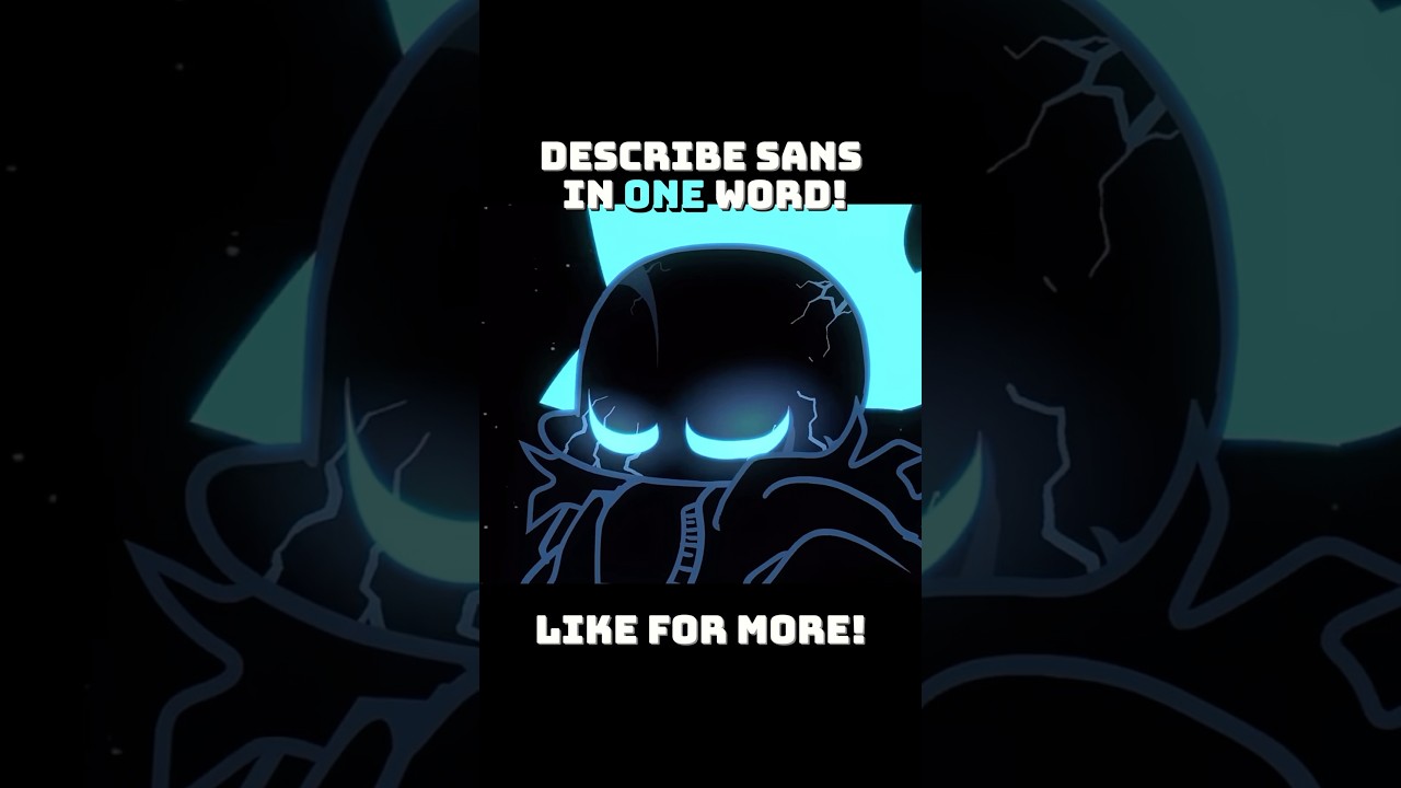 Describe Sans In ONE Word! 