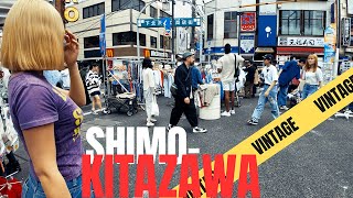 [ASMR Walk] Shimo-Kitazawa | Tokyo's Vintage Clothing Street | Thrift Shop paradise