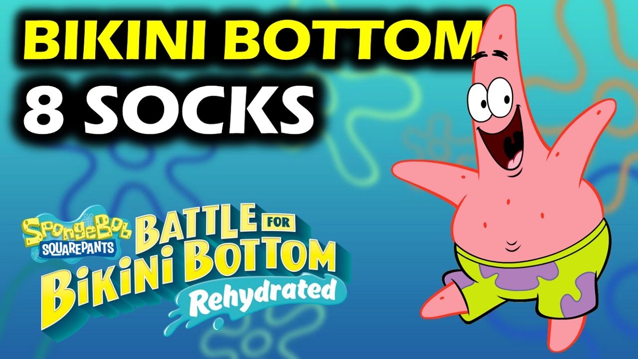 Battle for bikini bottom socks