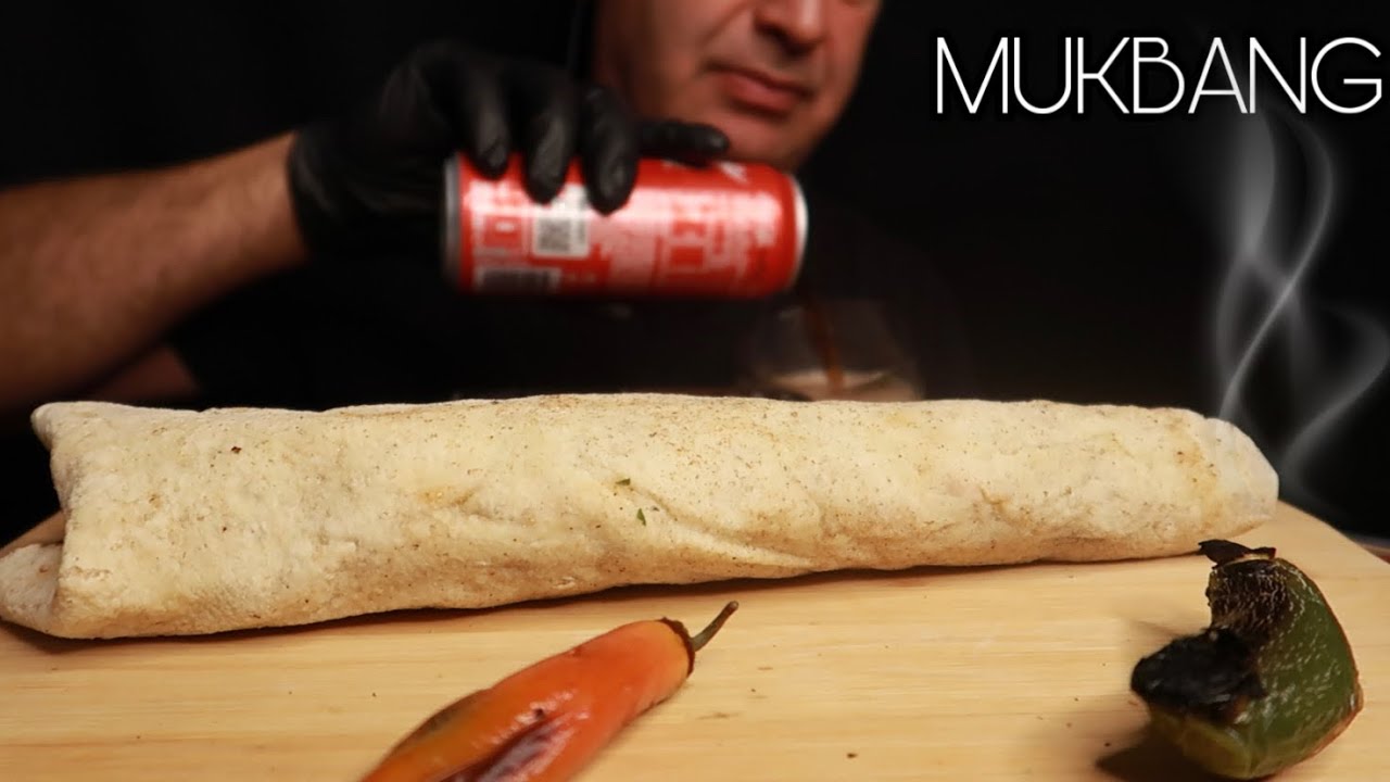 ADANA KEBAP DÜRÜM MUKBANG 🌯TÜRKÇE ASMR