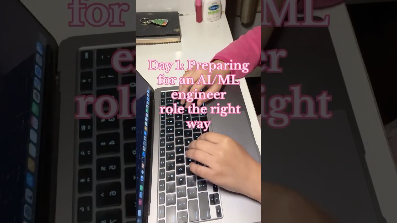 Day 1: preparing for an AI/ML engineer role the right way. 