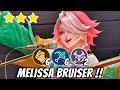 100 FULL ATTACK SPEED 3 STAR BRUISER MELISSA MAGIC 
