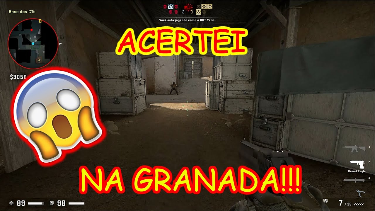 CS:GO - DUST II CONTRA OS BOTS - YouTube