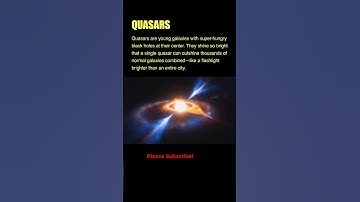 Quasars – The Brightest Beacons in the Universe 🌌✨