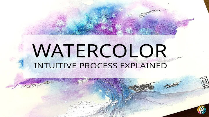 how to paint intuitively with watercolor -- full process explained