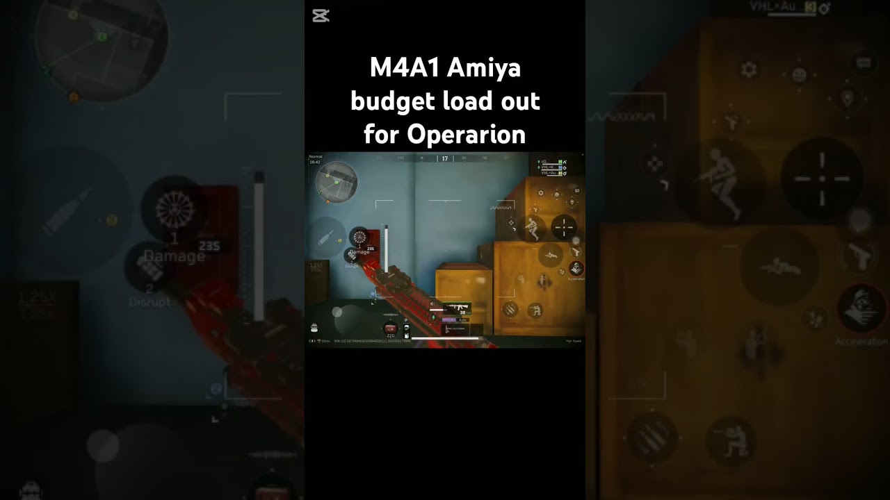 M4A1 Amiya budget load out for Operarion