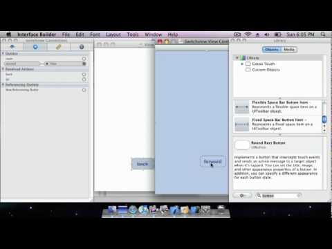 Switching Views with the Flip Animation iPhone SDK