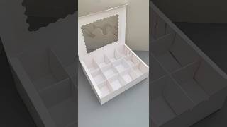 Beheart 12compartments White Paper Box beheartpackaging pastrybox whitebox foodboxes