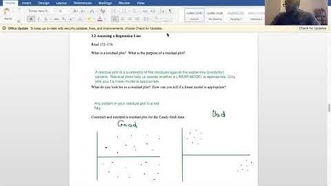 3.2 Part 2 - Residual Plots and R - Squared