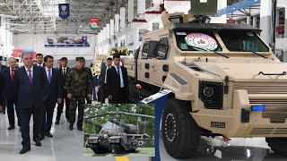 Эмомали Рахмон ввел в эксплуатацию завод по производству военной техники | Tajikistan military plant