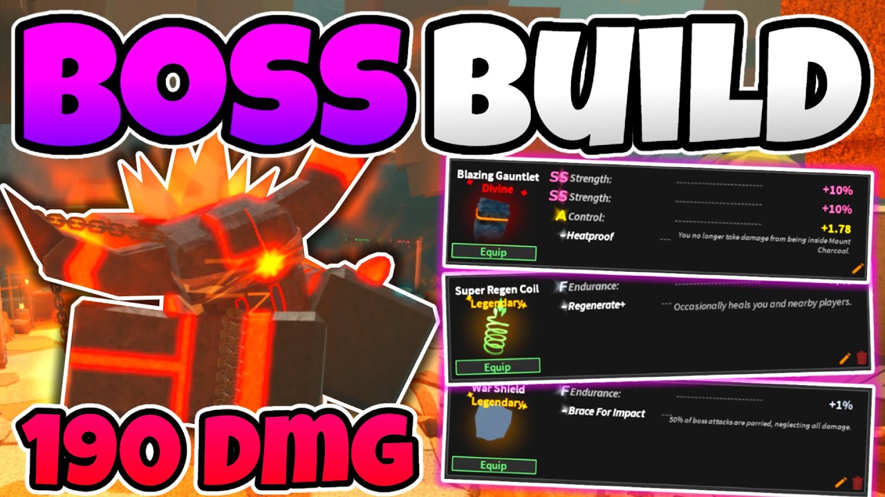 Sinder Boss Build This Is The BEST BOSS BUILD In Dig - YouTube