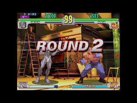 Street Fighter III: 3rd Strike - Urien vs. Alex