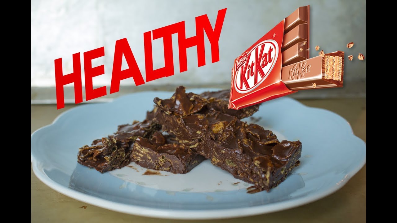 Healthy Homemade KitKat bars YouTube