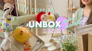 UNBOX | Desk Decor 📦🏡 all cute home accessories (minimum cost 30฿) // free delivery