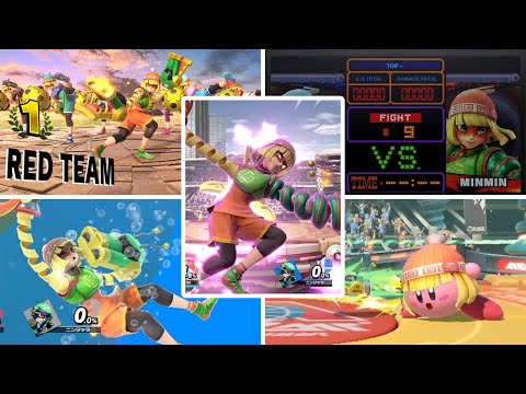 スマブラspecial【switch】ミェンミェン8人切り札,チーム勝利,登場シーン,小顔バグ,その他いろいろモーション集まとめ スマブラスペシャル版 ニンテンドースイッチ