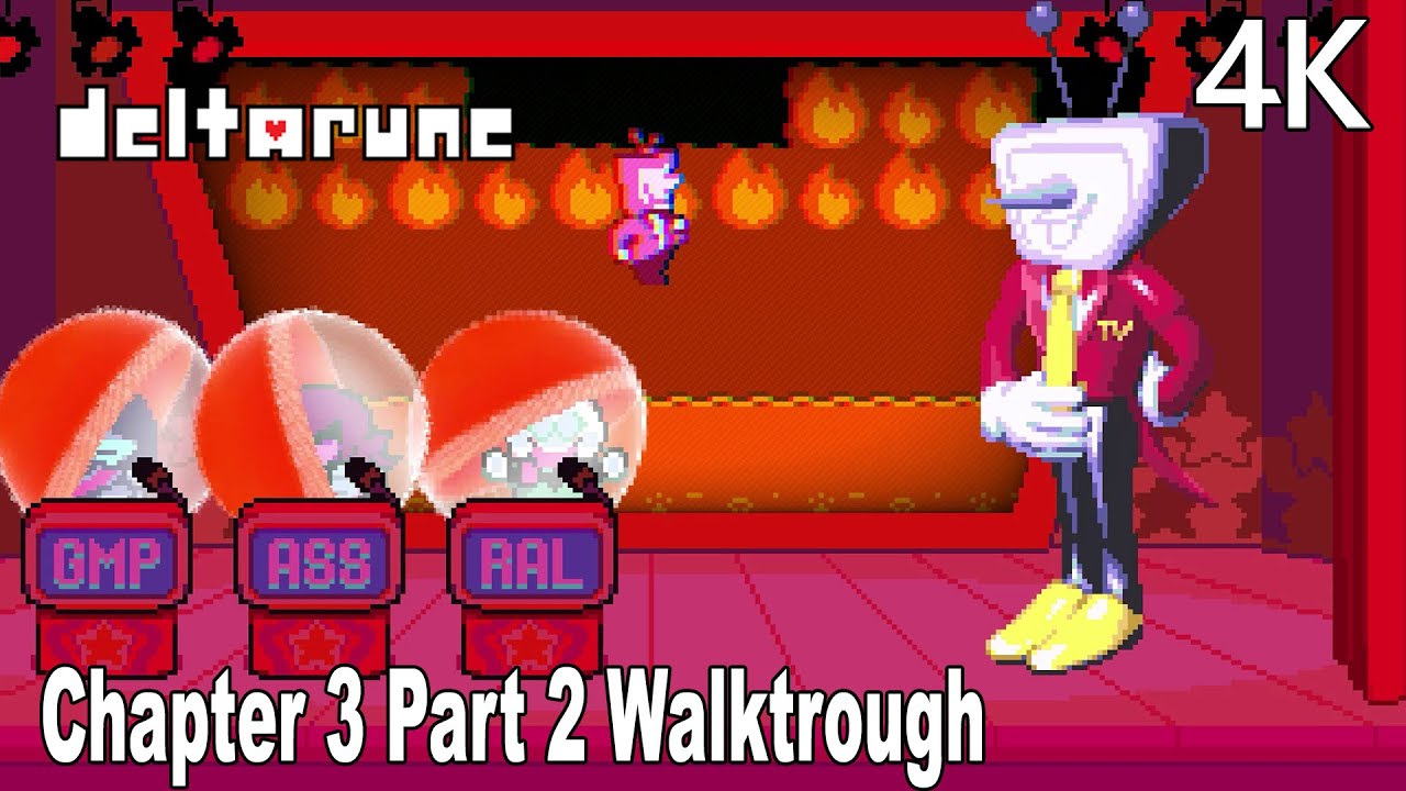 Deltarune Chapter 3 Gameplay Walkthrough Part 2 4K No Commentary - YouTube