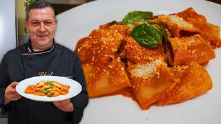 PACCHERI ALLA VITTORIO - Ricetta FATTA IN CASA del PIATTO da 3 STELLE MICHELIN