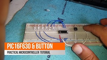 PIC16F630 Button with Simulation